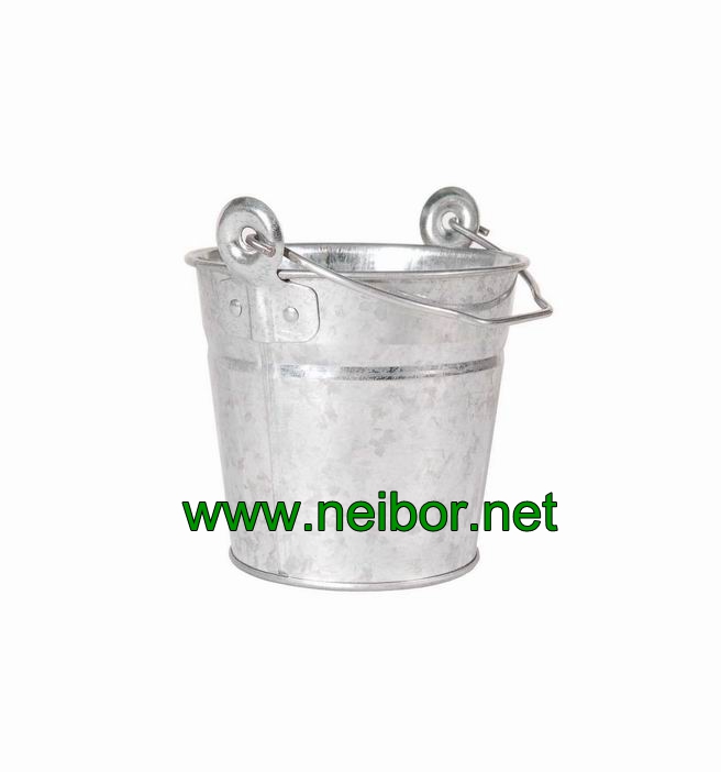 galvanized metal bucket  1Litres