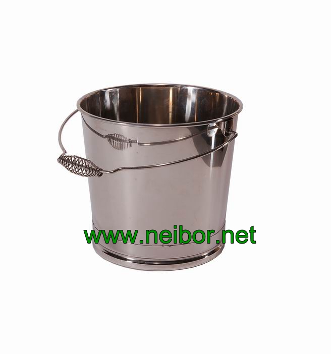 stainless steel bucket 10Litres