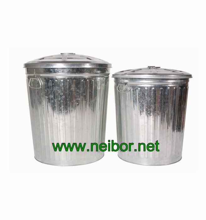 galvanized trash cans 62Litre 79Litres