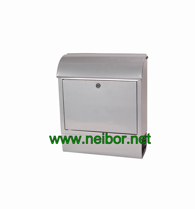 stainless steel post box