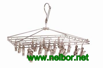 stainless steel clothes hanger