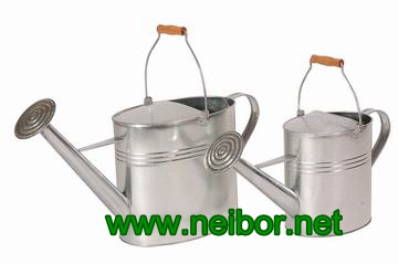 galvanized watering cans