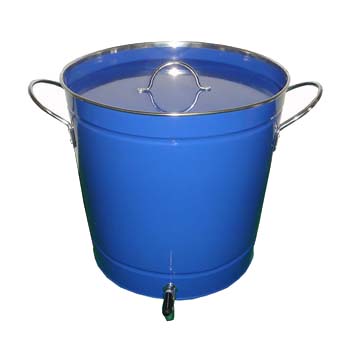 metal beer bucket with faucet