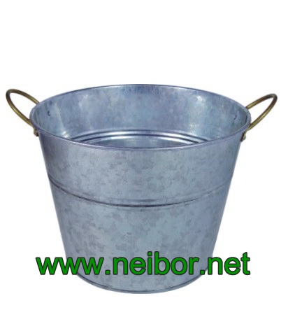galvanized bucket for bath&body products packaging