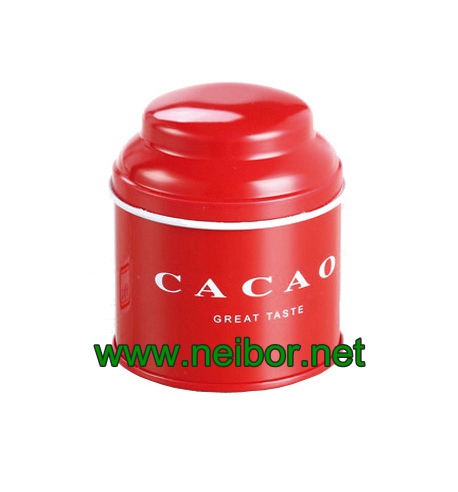 50g Round tea tin box tea canister tea caddy