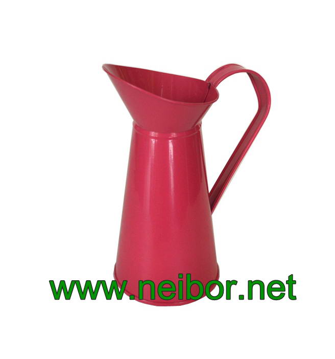 metal material garden use watering can water pitcher flower pot