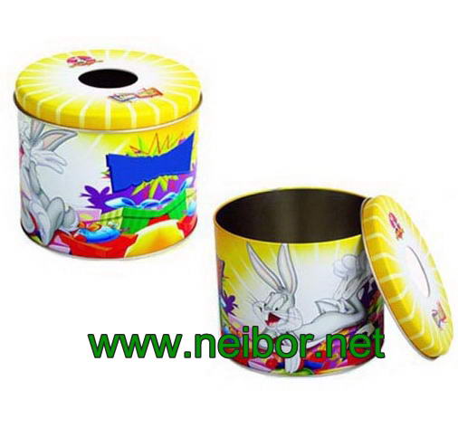round tissue box napkin holder