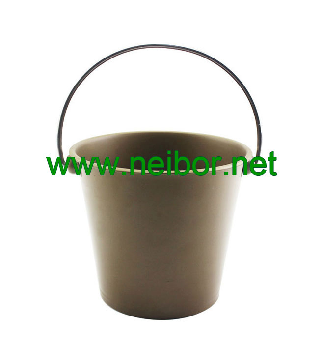 Top Quality Custom Logo stainless steel painted champagne bucket 1.5L with hanlde