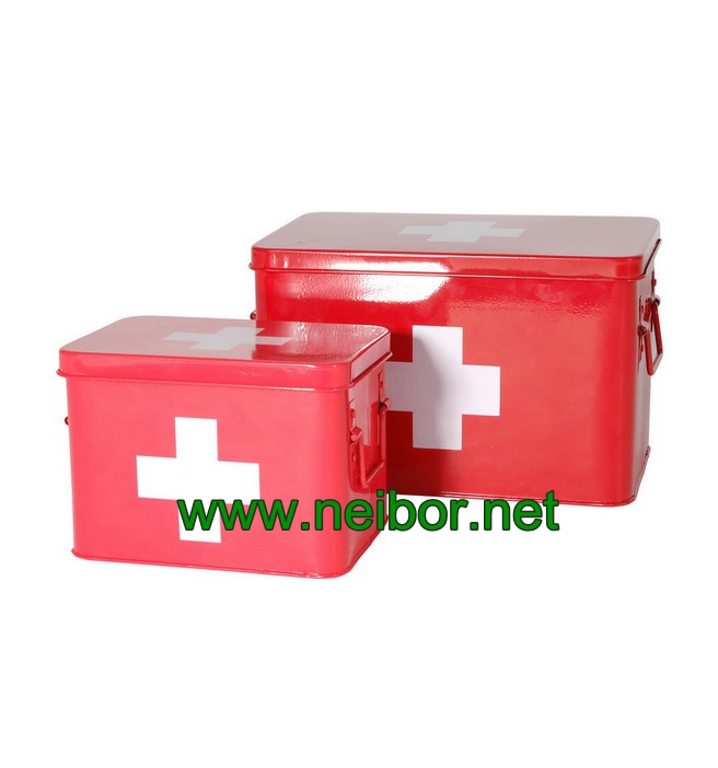 metal medicine boxes