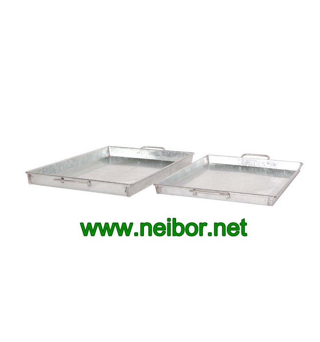 galvanized trays