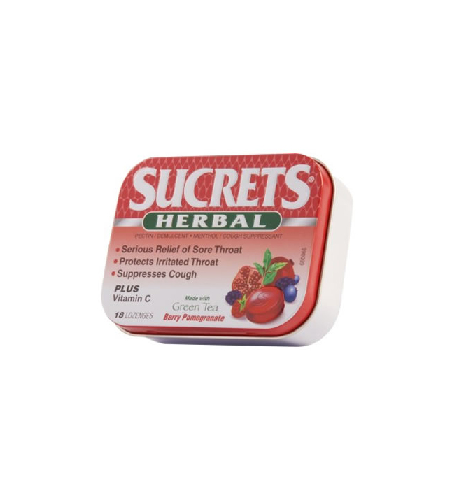 SUCRETS tin box