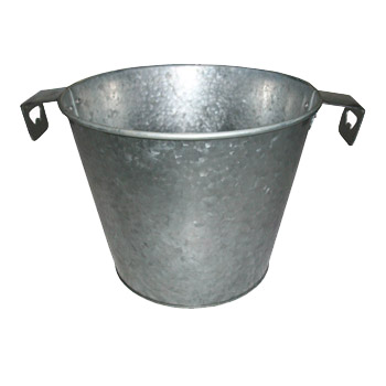 galvanized beer bucket with bottle opener