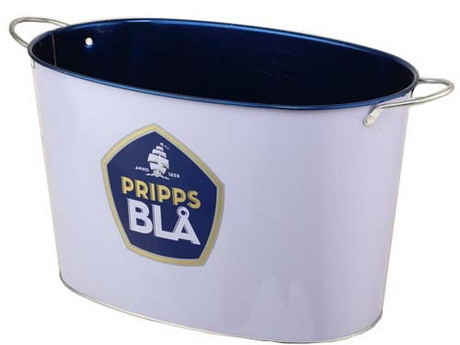 metal oval beer bucket