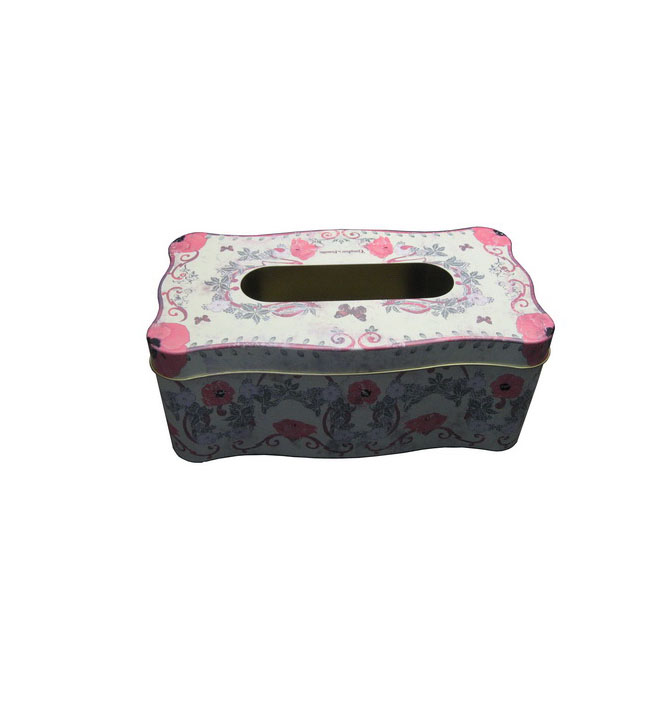 tin tissue box